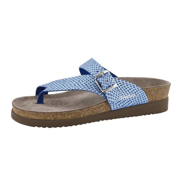 Mephisto Helen Mix – Sandali Donna In Pelle Color Oro, Tacco Piatto, Taglia 38, Chiusura Con Fibbia
